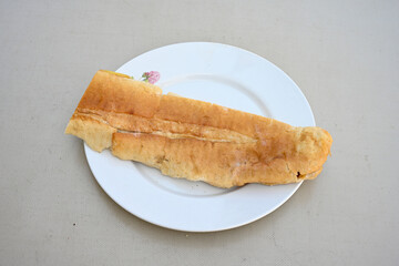 Turkish karisik atom Ayvalik tost ( kasarli bazlama tost) . Sucuklu, Kasarli, kavurmali karisik...