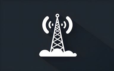 Signal tower icon representing mobile networks