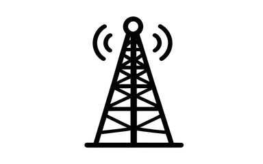 Signal tower icon representing mobile networks