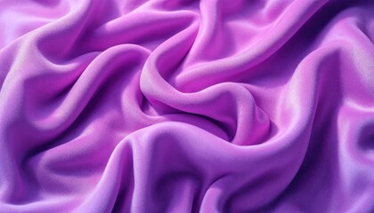 Obraz premium Elegant Lavender Fabric Draping with Soft Folds and Subtle Textures
