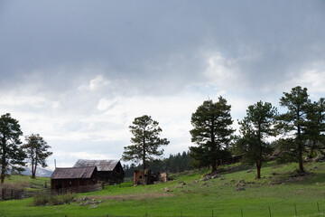 Fototapeta premium Old Barn in Rural Colorado