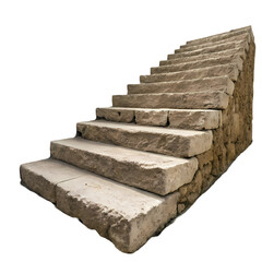 Stone Steps, Old Staircase, Rustic Architecture, Masonry