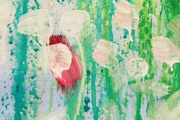 Detail of the Painting as a Background