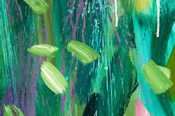 Detail of the Painting as a Background