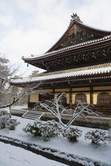 雪の南禅寺　法堂　京都市左京区