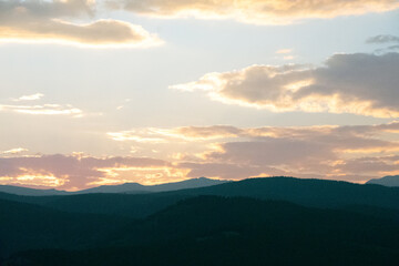 Fading Light Over Rollinsville Colorado