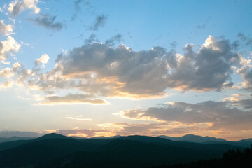 Fading Light Over Rollinsville Colorado