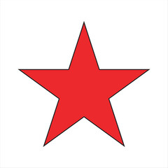 star icon red icon, and green icon  on a white background