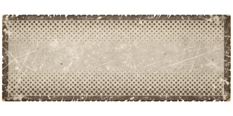 Seamless pattern of old paper, black leather, and canvas textures with a metallic grid design