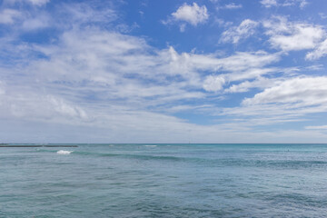 Beautiful Waikiki Beach Hawaii summer