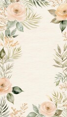 botanical background floral nude delicate digital paper basic soft watercolor tones beige abstract autumn background basic beige botanical tree branch card chic cover delicate digital elegant