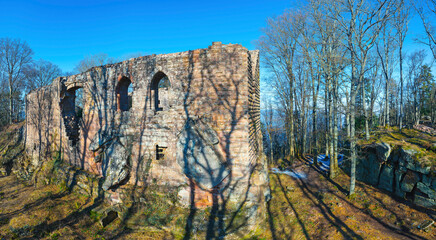 Castle of the Œdenbourg – Medieval Ruins in Alsace, France | Historic Mountain Fortress with Panoramic Views in the Vosges
