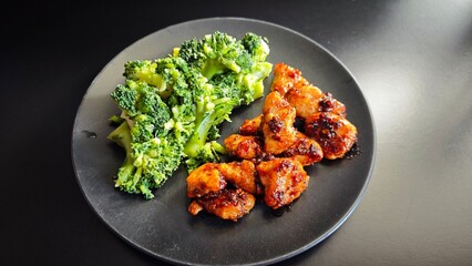Fait maison - Poulet gingembre et miel