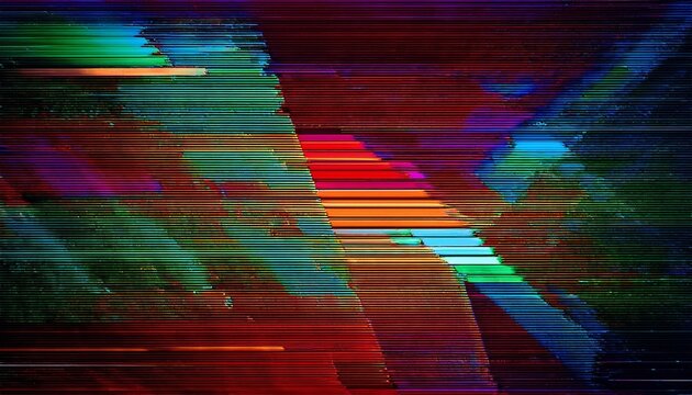 Test Screen Glitch Texture