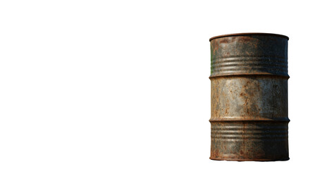 Metal oil barrel isolated on transparent background, Oil Business, Oil Market, petrol, diesel ,  Fuel, Oil barrel PNG 