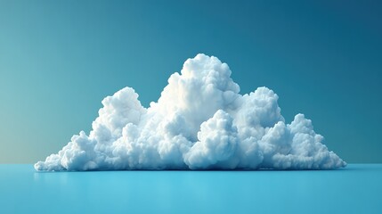 Abstract Cloud Computing Concept - Digital Network and Technology Visualization with Futuristic Graphics and Data Integration for Stock Image Use