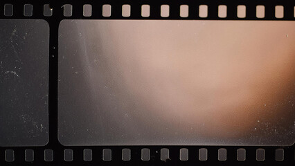 Super 8mm Vintage Film Frame Overlay with Dust, Scratches, and Classic Texture