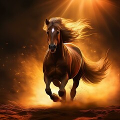 beautiful horse