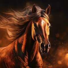 beautiful horse