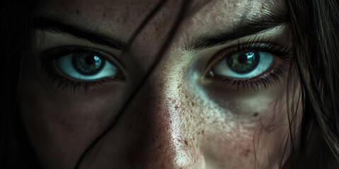 Portrait of a Beautiful Female with Flawless Skin