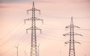 high voltage power lines