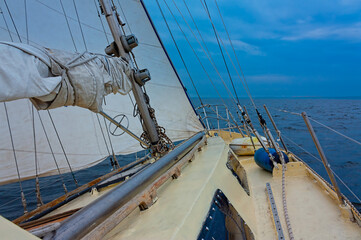 Fototapeta premium items of equipment for yacht