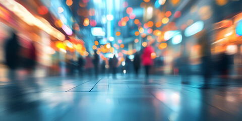 Virtual Reality Market Trends with Blurred Background for Futuristic Business Insights