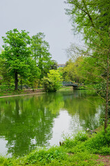 Public Garden (Jardin Public) was created in the XVIII century to offer to the citizens of Bordeaux a space for leisure and relaxation. Bordeaux, Aquitaine, France.