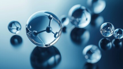 Abstract background in concept of artificial intelligence