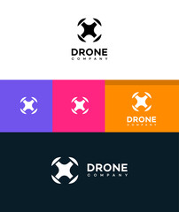 Drone Company Logo Design Modern, Minimalist, and Versatile Branding