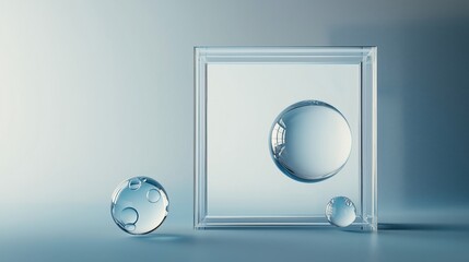 Abstract background in concept of artificial intelligence