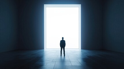 Abstract background in concept of artificial intelligence