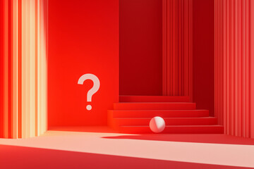 door with red carpet