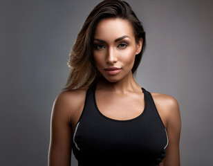 Fototapeta premium Portrait de Femme athlétique