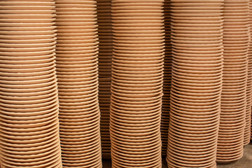 Ceramic crockeries, skilled artisans craft a variety of decorative items, including crockery, pots,...