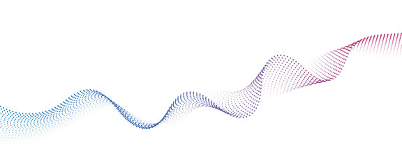 	
Flowing Dot Wave halftone gradient pattern on transparent background	
