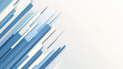 Fototapeta premium Vibrant light blue vector background with dynamic diagonal lines, perfect for business presentations and trendy banners.
