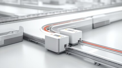 A high-speed, adaptable production line for mass customization.