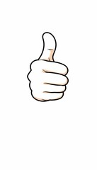 mannchen symbol daumen hoch three-dimensional male thumb up positive approval thumb approve appraisal good elation business quality set checked friends logotype client release sale ok offering