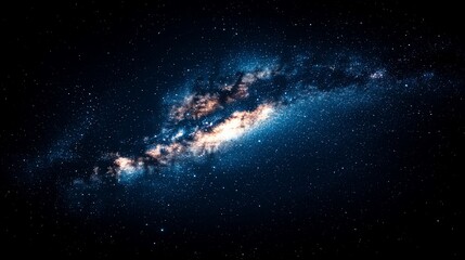 Deep space galaxy nebula cosmic background