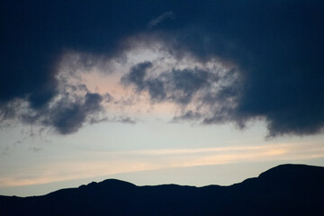 Last Light Over the Mountains