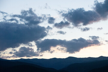 Last Light on the Mountains