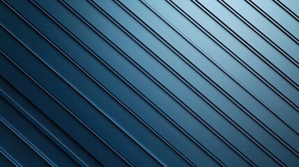 Fototapeta premium Blue metal background with diagonal pattern in a textured design suitable for various creative projects