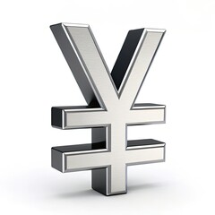 Obraz premium yen sign icon