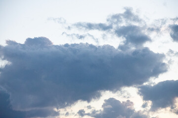 Clouds at last light