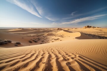 Naklejka premium sand dunes in the desert