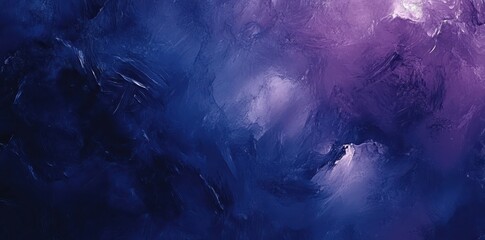 Abstract image shows blended shades of blue and purple