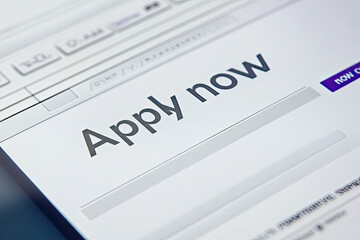 Apply Button on Keyboard - Concept of Online Applications