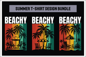 Obraz premium Summer, Beach, Tropical, Sunshine, Ocean, Waves, Paradise, Island, Vacation, Sunlight, Sunset, Sunrise, Heatwave, Chill, Relax, Surf, Breeze, Palm, Coconut, Pineapple, Seaside, Coastline, Sand.