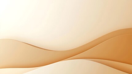 Abstract Beige and Brown Wave Design